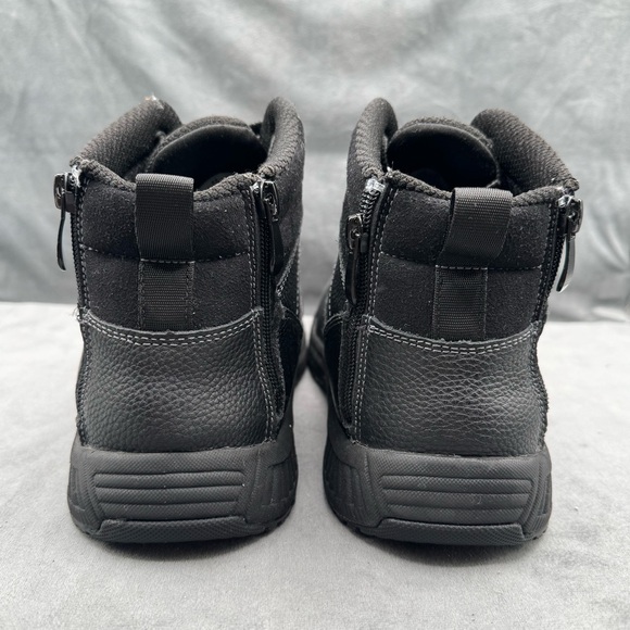 Orthofeet Ranger Men’s Black Leather Boots Casual Comfort Lace-Up Size 11 X-Wide - Picture 10 of 14